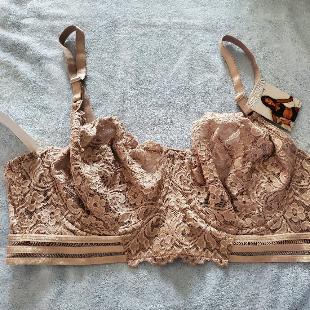 Cream Lace Bra